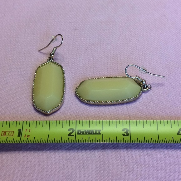 FINAL SALE PRICE Gold Ruby Post & Honey Dangle ER’s + Band Ring - Picture 2 of 7